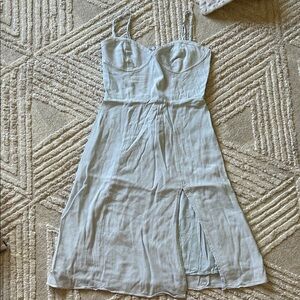 Sun-deh Light Blue Spaghetti Strap Dress
